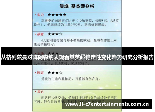 从格列兹曼对阵阿森纳表现看其英超稳定性变化趋势研究分析报告